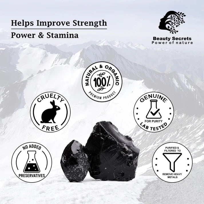🌄 Unlock Pure Strength – Premium Himalayan Shilajit Resin
