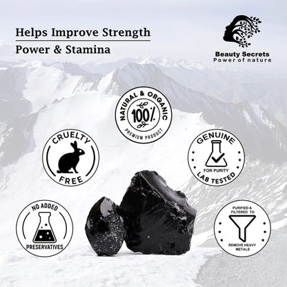 🌄 Unlock Pure Strength – Premium Himalayan Shilajit Resin